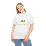T-shirt with GR8 print